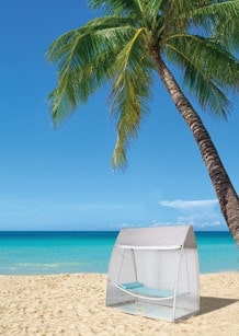 ערסל גזיבו מעוצב דגם "קליפורניה"