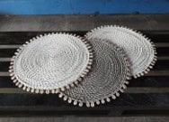 פלייסמנט קש יוקרתי בעבודת יד