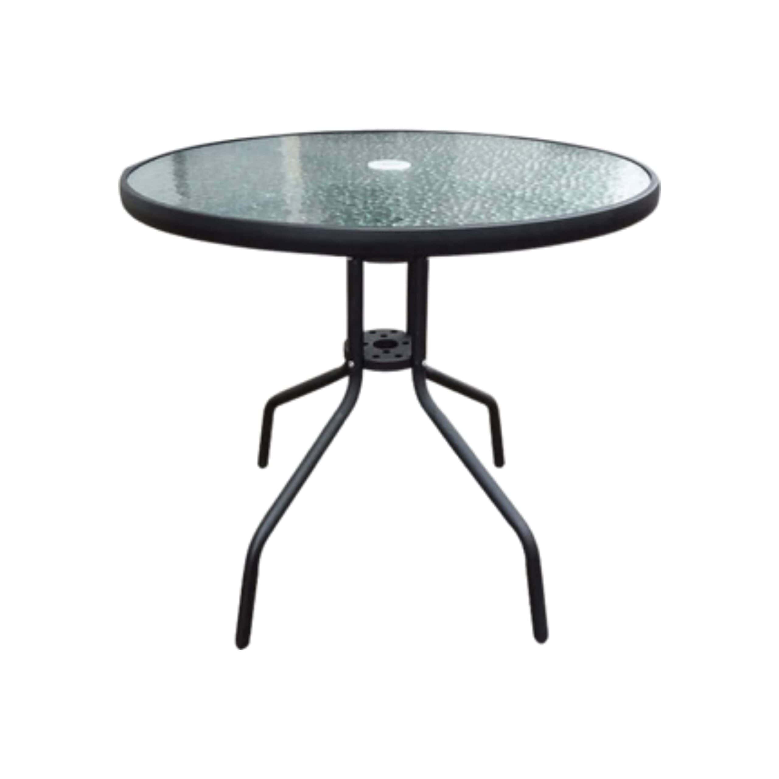 שולחן קפה 100 ס"מ "סנט לואיס" שחור