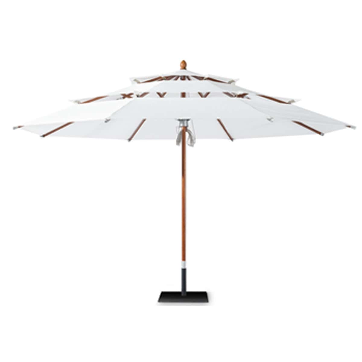 שמשיית עץ עגולה 3 קומות קוטר 4 מטר(אוריון)