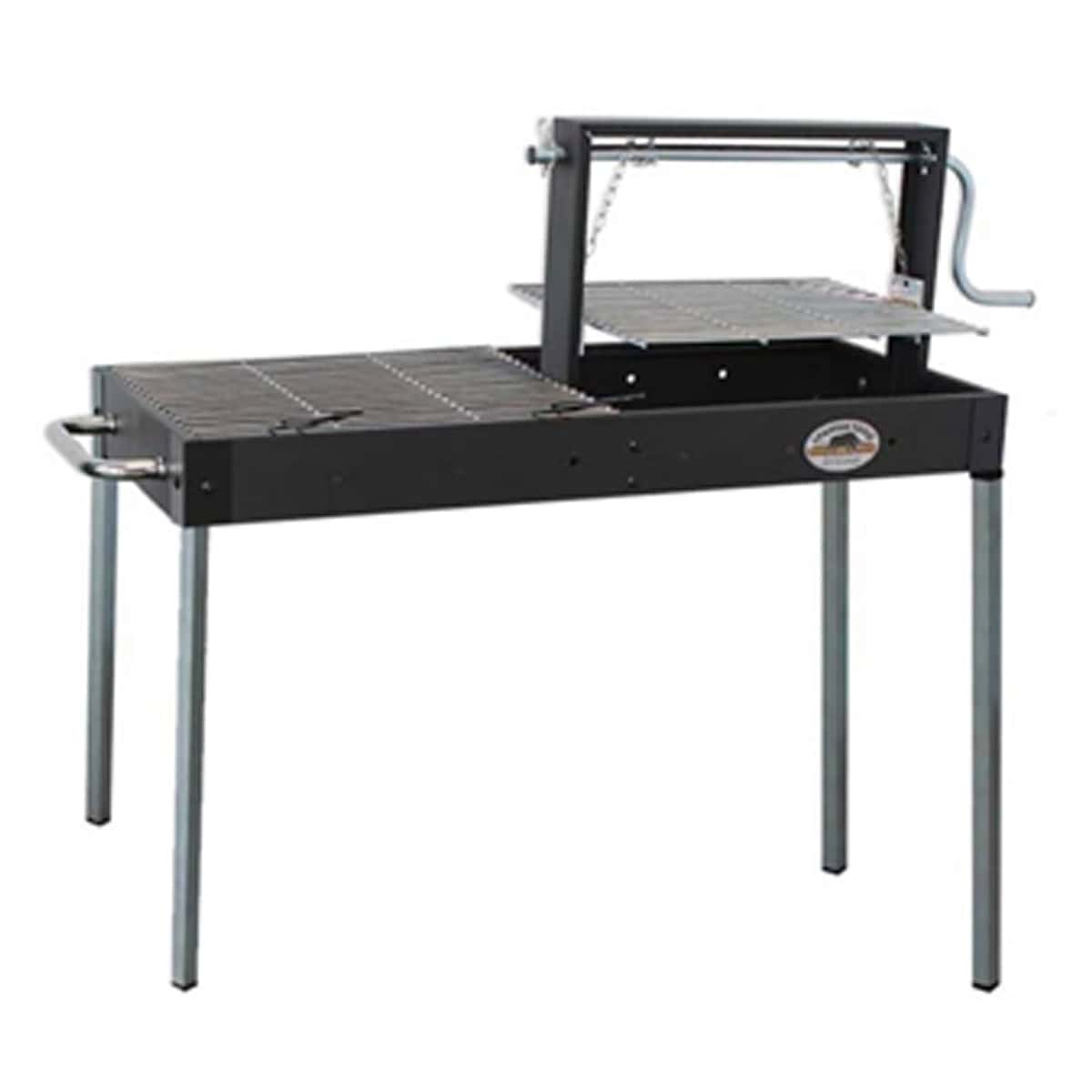 גריל ברזילאי ומתקן הרמה והורדה של הרשת 100x40(ספרד)